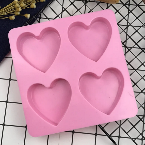 Molde de corazones 0104