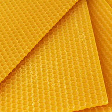 Láminas de cera de abeja