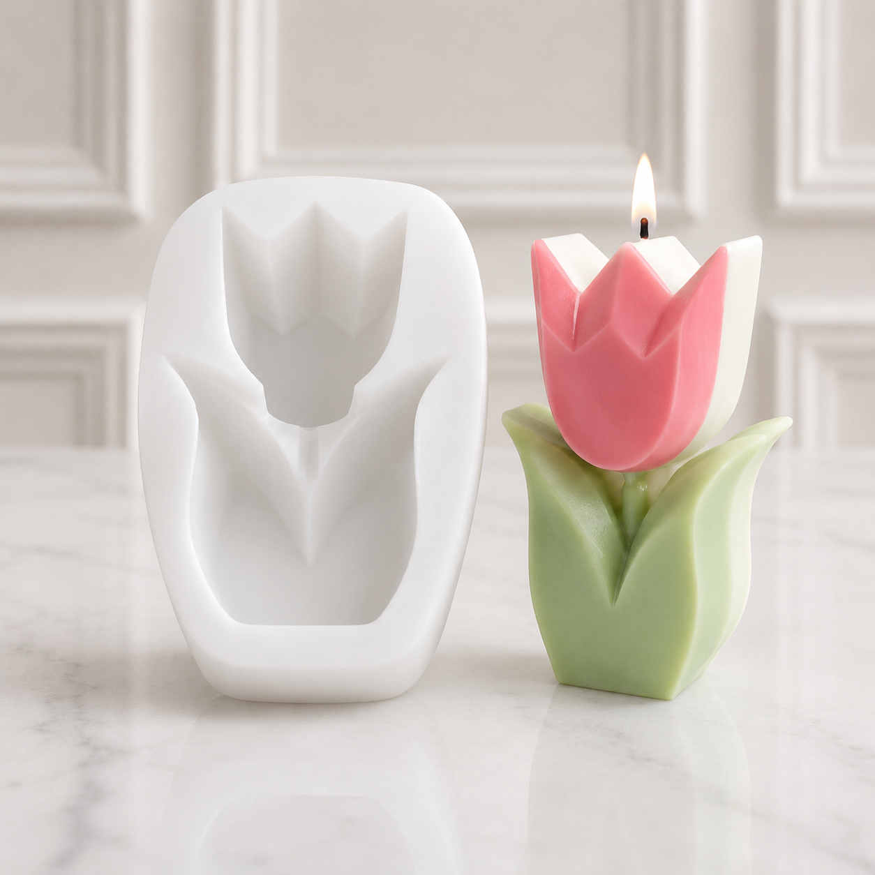 Molde de tulipán 0042