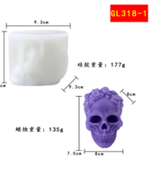 Molde calavera 0165