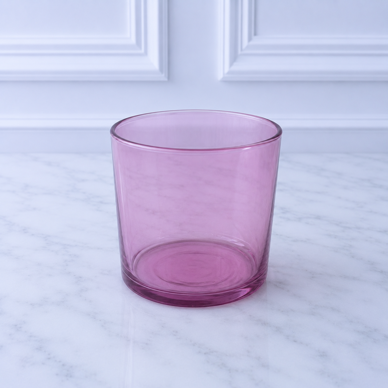 Envase de vidrio de colores