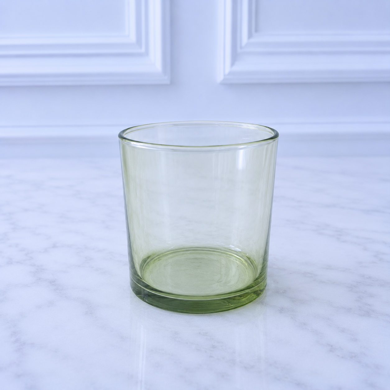 Envase de vidrio de colores