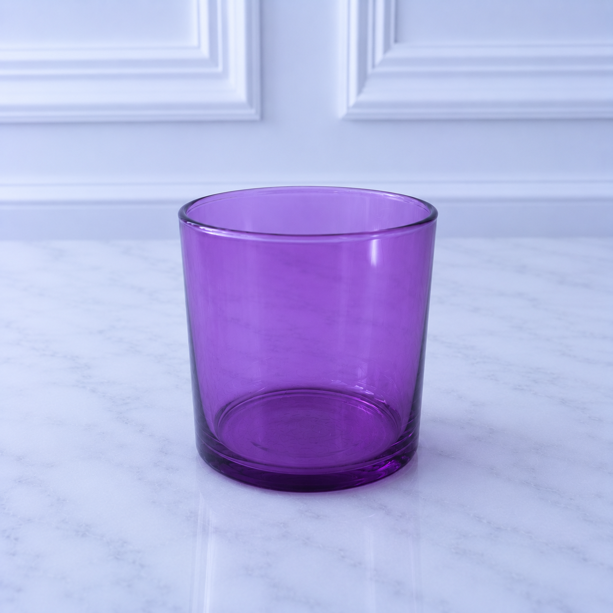 Envase de vidrio de colores