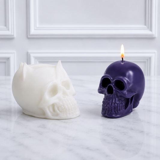 Molde calavera 0163