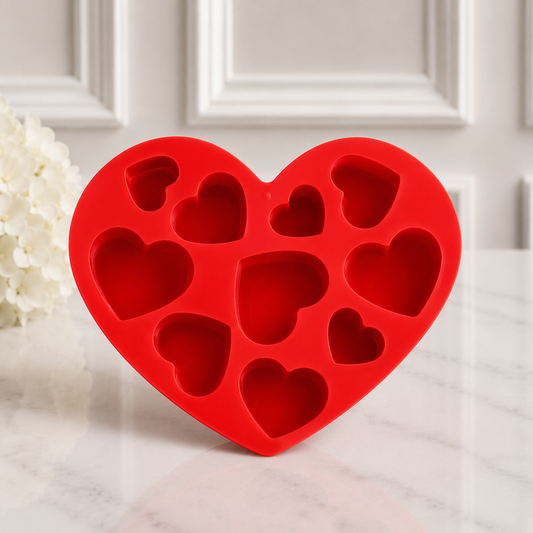 Molde de corazones 0103