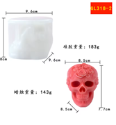 Molde calavera 0164