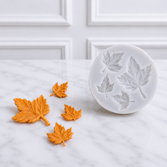 Molde hojas de maple